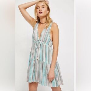 Free People Free Bird Mini Tiered Dress NWOT